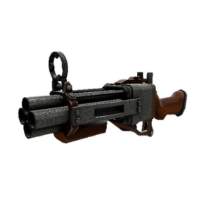 Damascus and Mahogany Iron Bomber (Minimal Wear)