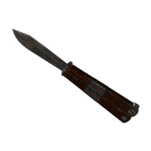 Damascus and Mahogany Knife (Field-Tested)