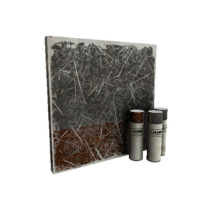 Damascus and Mahogany War Paint (Well-Worn)