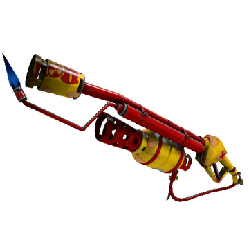 Bonk Varnished Flame Thrower (Minimal Wear)