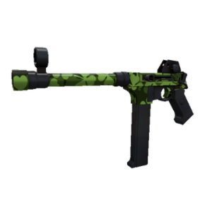 Clover Camo'd SMG