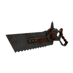 Damascus & Mahogany Amputator (Well-Worn)