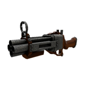 Damascus and Mahogany Iron Bomber (Factory New)