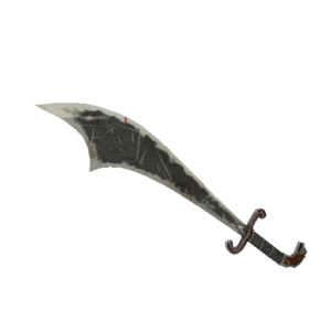 Damascus and Mahogany Persian Persuader (Well-Worn)