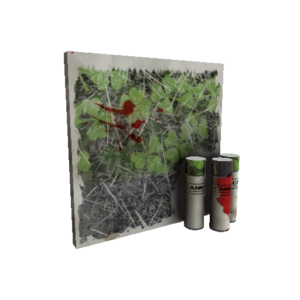 Strange Clover Camo'd War Paint (Battle Scarred)