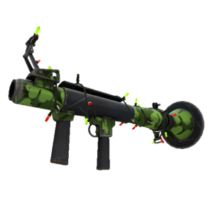 Strange Festivized Clover Camo'd Rocket Launcher (Field-Tested)