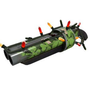 Strange Festivized Killstreak Clover Camo'd Scattergun (Well-Worn)